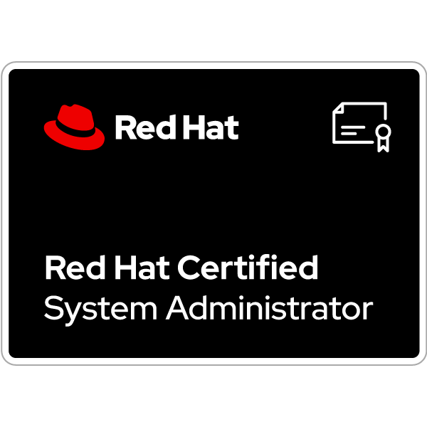 RHCSA Certificate